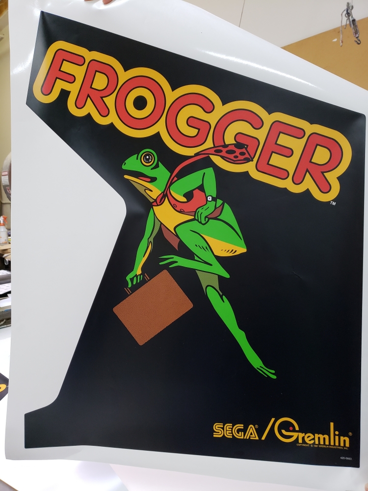 Frogger Side Art Set